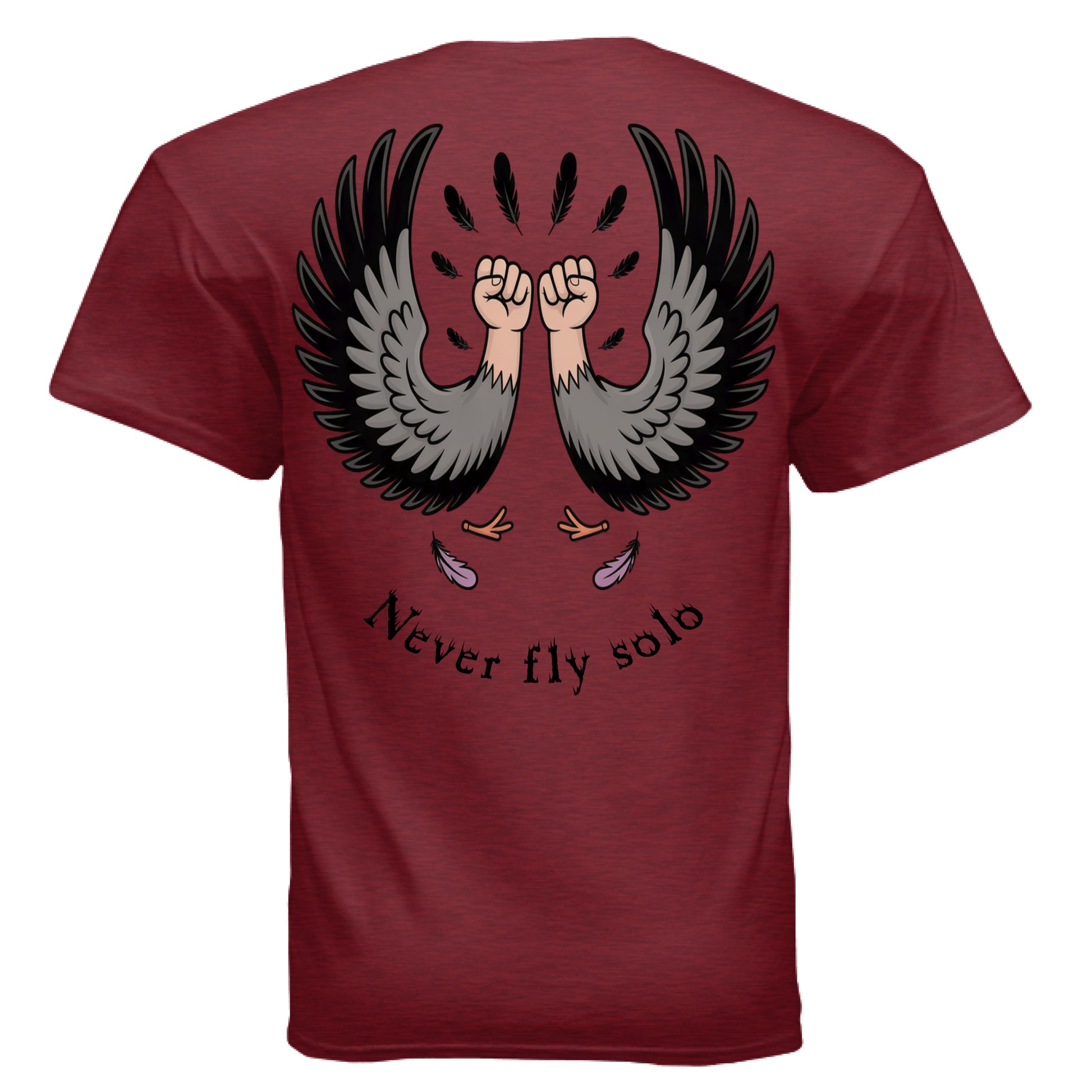 ANTIQUE CHERRY RED - BACK