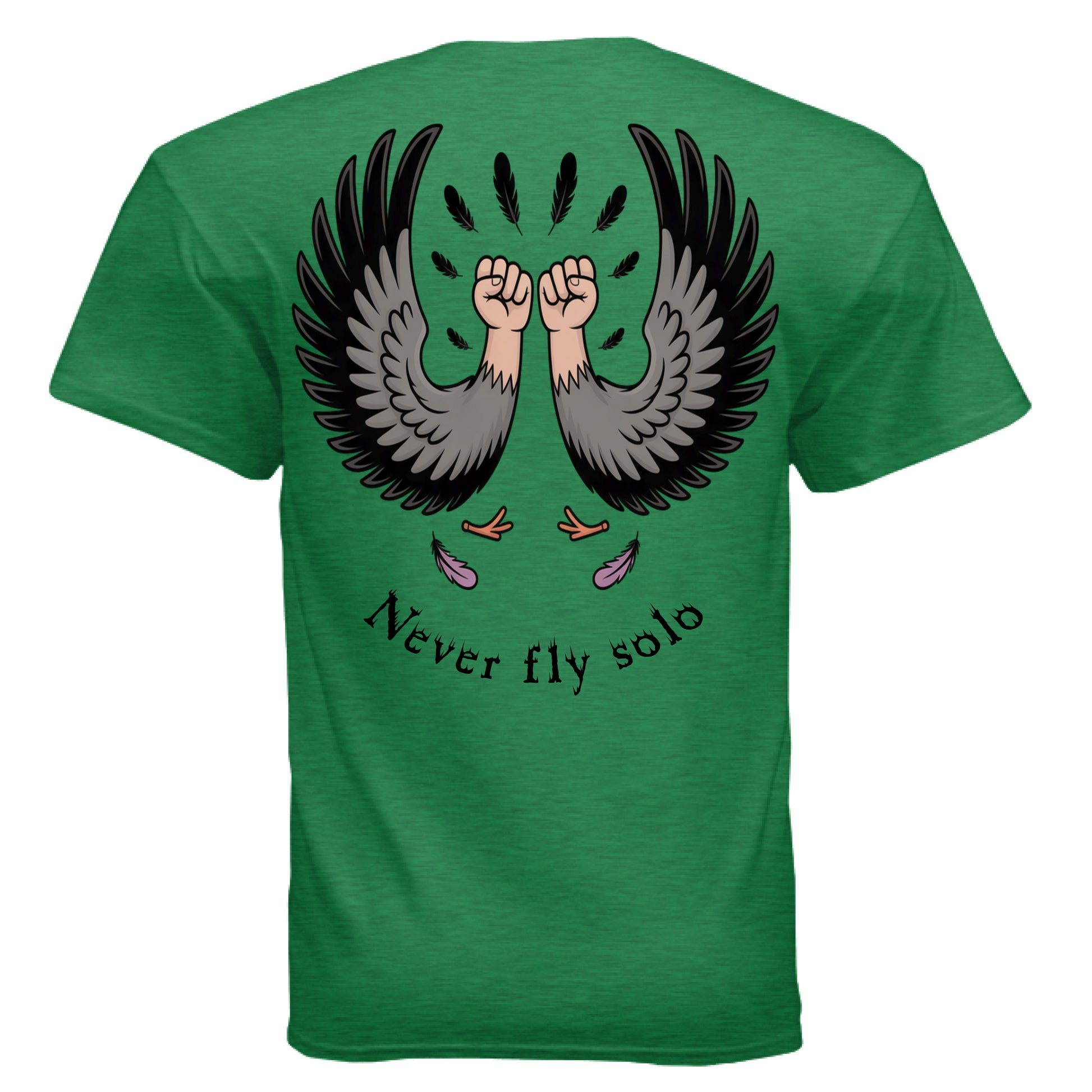 ANTIQUE IRISH GREEN - BACK