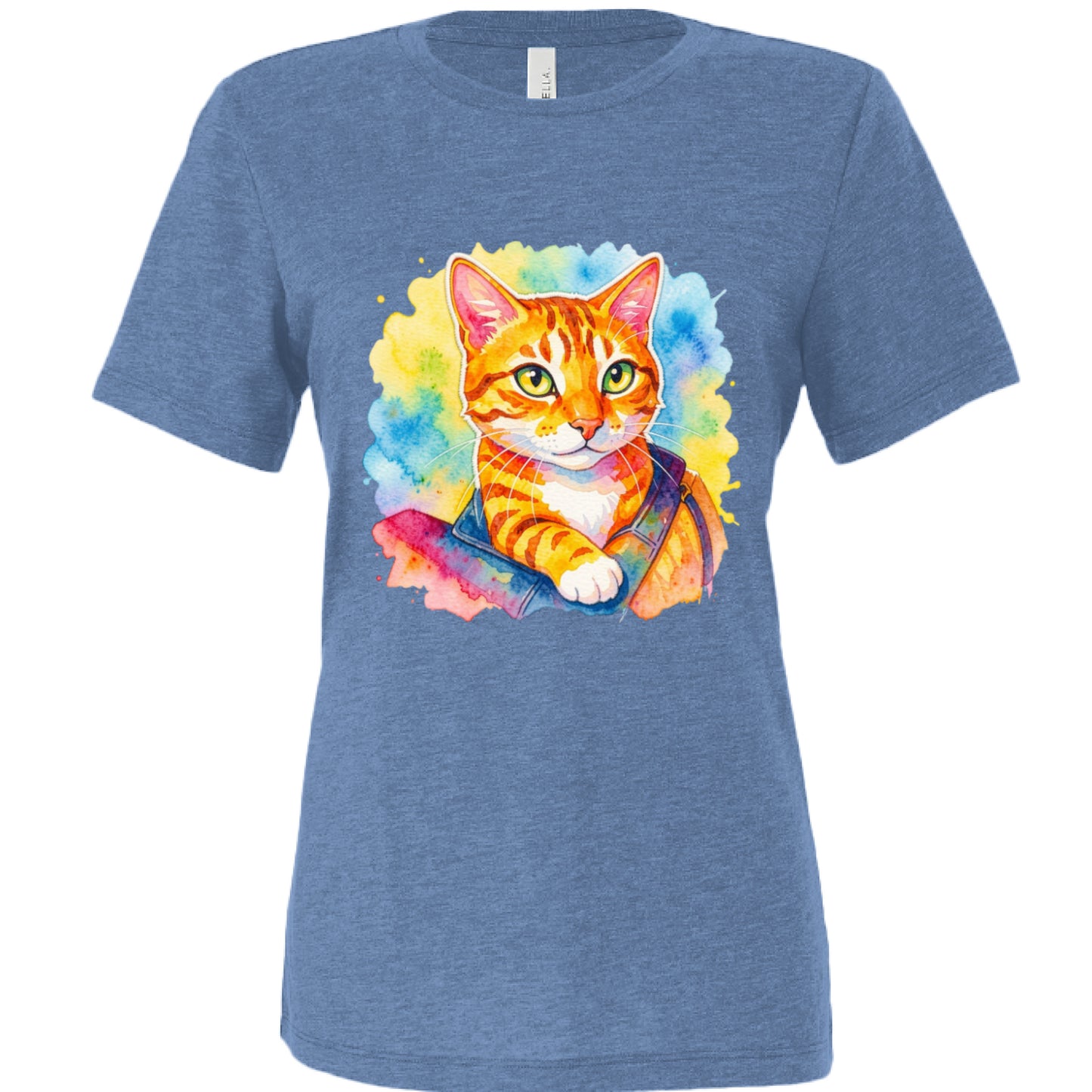 Blue Triblend - FRONT