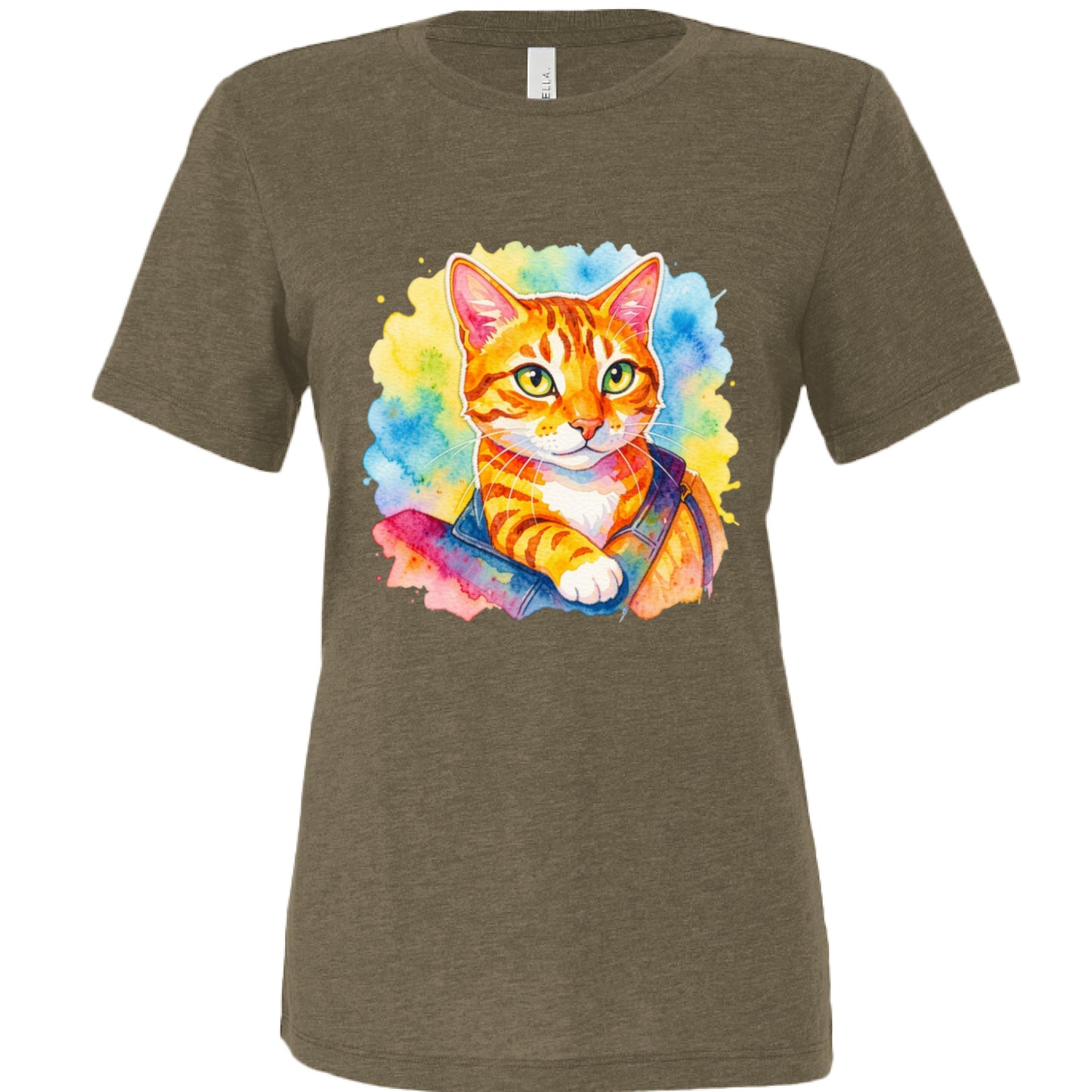 OLIVE TRIBLEND - FRONT