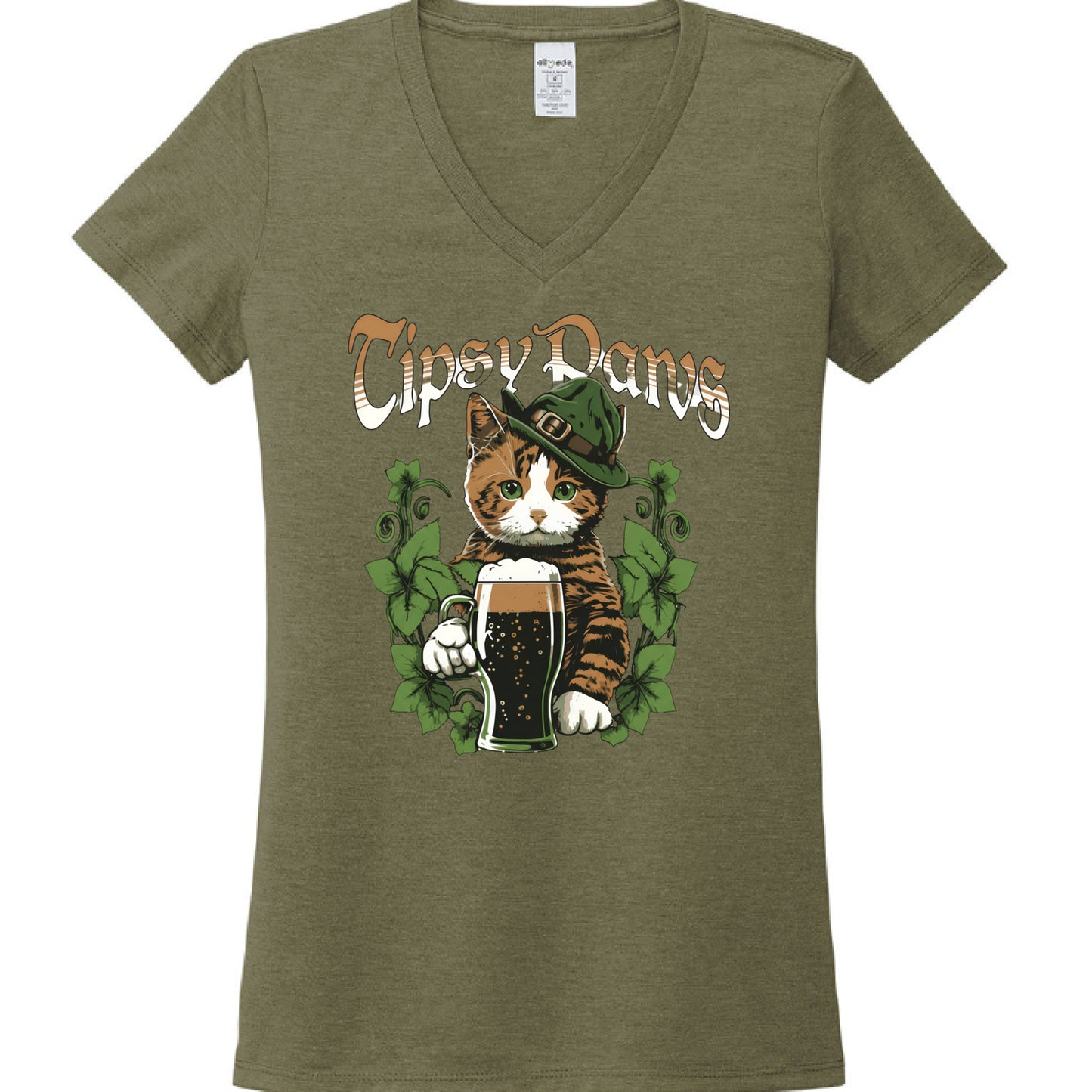 Olive You Green - FRONT